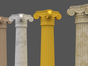 colonna corinzia 03 Modello 3D