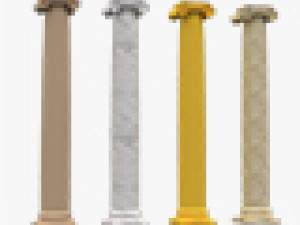 corinthian column 07 3D Model