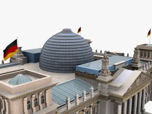 the reichstag 3D Model