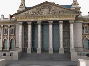 the reichstag 3D Model