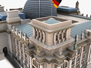 the reichstag 3D मॉडल