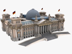 the reichstag 3D मॉडल