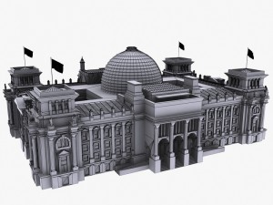 the reichstag 3D मॉडल
