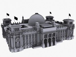 the reichstag 3D Model
