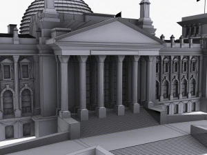 the reichstag 3D Model