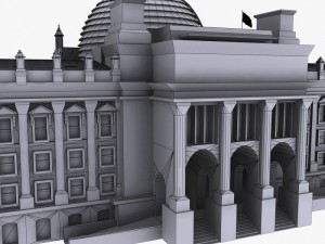 the reichstag 3D मॉडल
