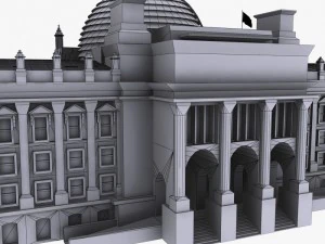 the reichstag 3D Model