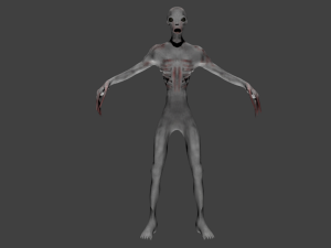 rake monster Modello 3D