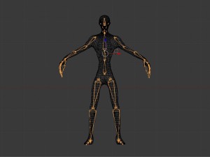rake monster Modello 3D