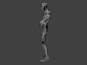 rake monster Modello 3D