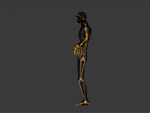 rake monster Modello 3D