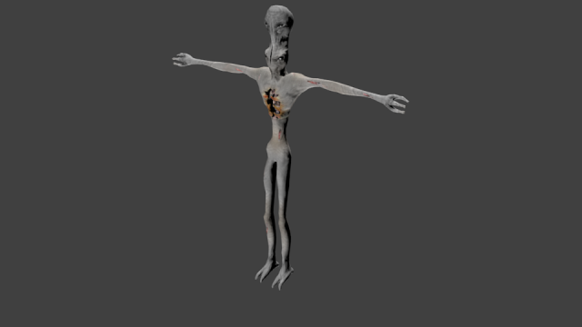 OBJ file Slenderman (SCP 582) 🎨・3D print object to download・Cults