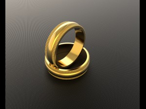 engagement rings 3D Model