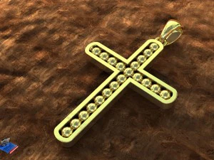 クロス 3Dモデル