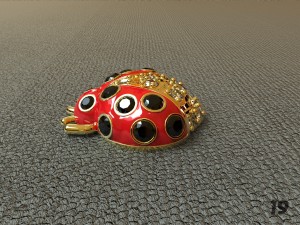 ladybug 3D प्रिंट मॉडल