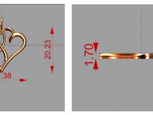 pendant for valentines day 3D 打印模型