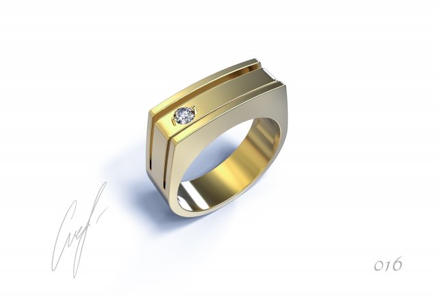 ring 3D प्रिंट मॉडल .c4d .max .obj .3ds .fbx .stl .blend 