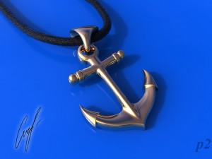 pendant anchor 3D Print Model