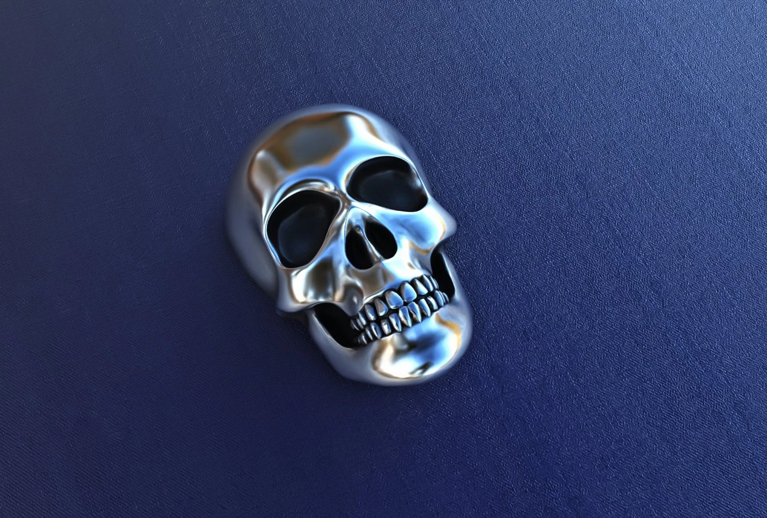 skull 3D Print Model .c4d .max .obj .3ds .fbx .stl .blend