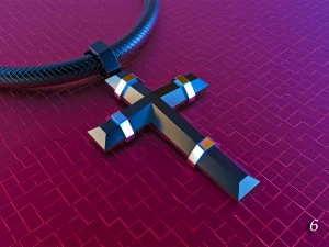 십자가 3D 프린트 모델