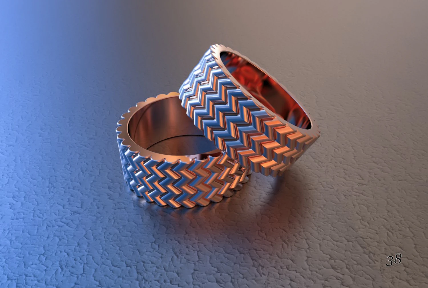 ring jewel 3D Print Model .c4d .max .obj .3ds .fbx .stl .blend 