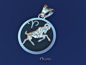 pendant aries Modelo de impresión 3D