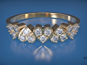 ring heart 3D Model