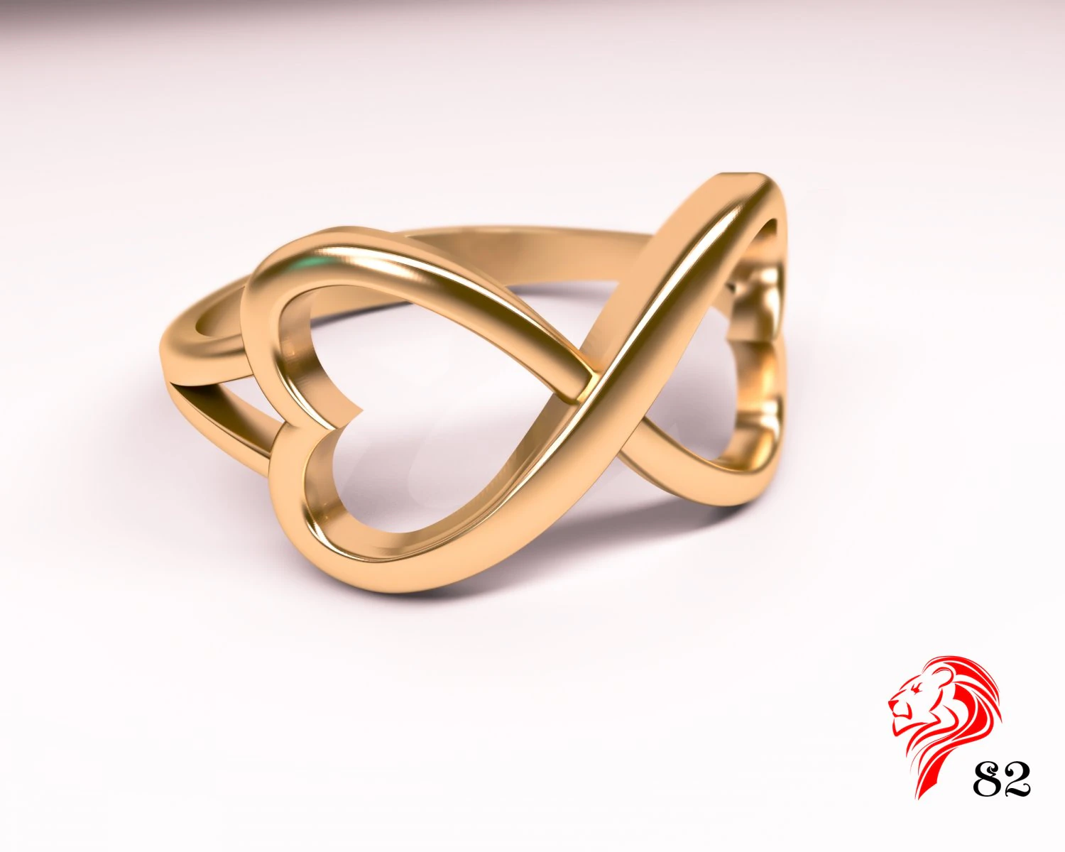 infinity ring 3D Print Model .c4d .max .obj .3ds .fbx .stl .blend 