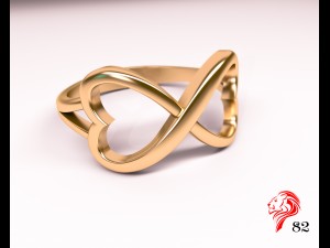 infinity ring 3D Print Model