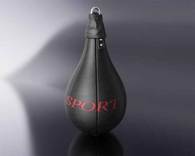 punching bag 3D 模型 .c4d .max .obj .3ds .fbx .stl .blend 