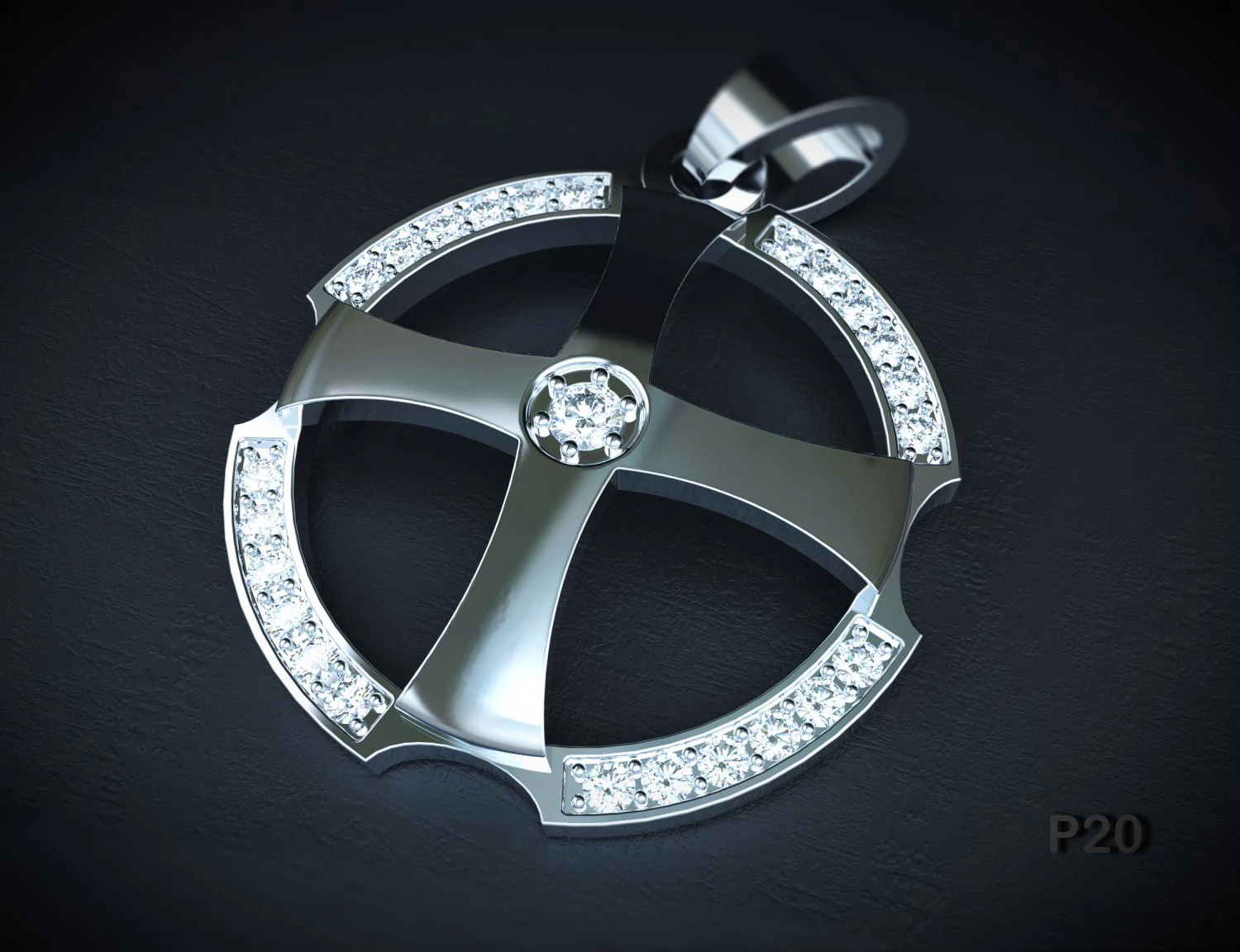 pendant jewelry 3D Print Model .c4d .max .obj .3ds .fbx .stl .blend 