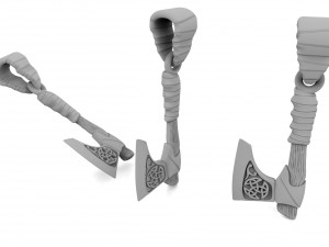 perun axe Modelo 3D