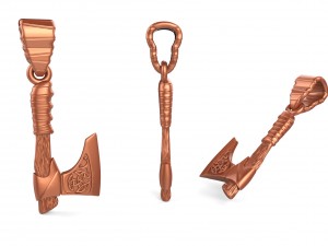 perun axe Modelo 3D