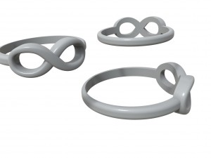 ring infinity 3D 打印模型