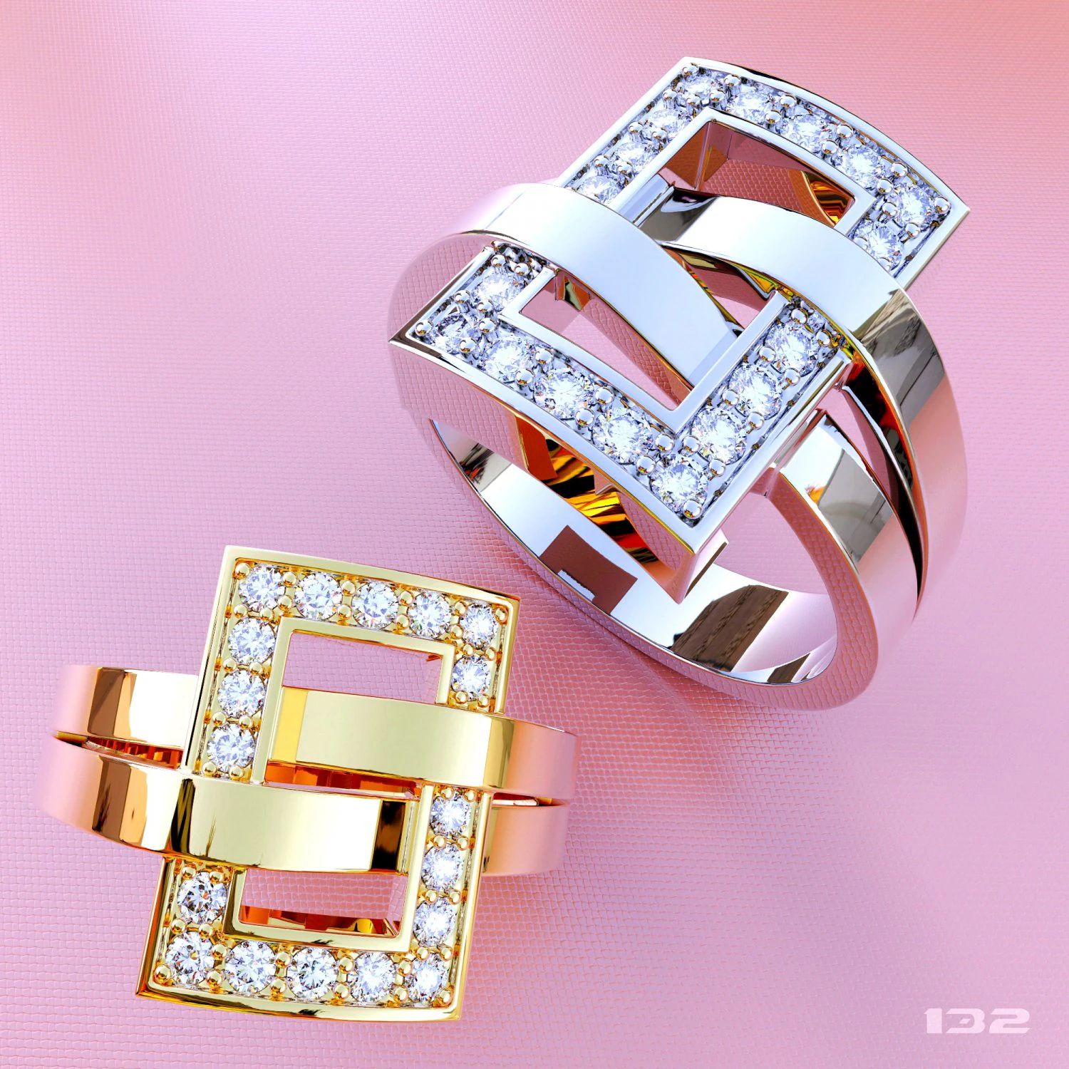 a womans belt ring 3D Print Model .c4d .max .obj .3ds .fbx .stl .blend 