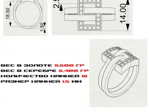 a womans belt ring 3D Print Model