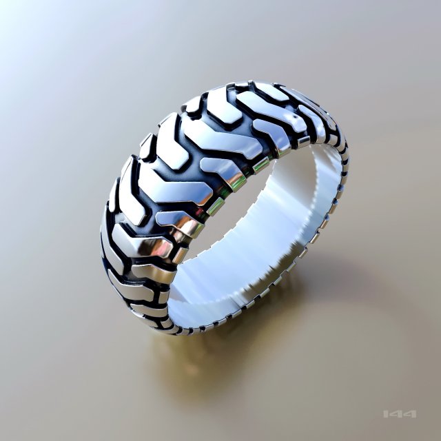 ring wheel Model Cetak 3D .c4d .max .obj .3ds .fbx .stl .blend 