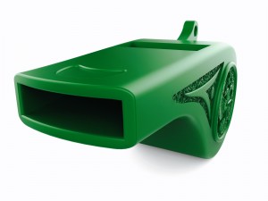 police whistle 3Dプリントモデル