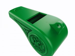 police whistle 3Dプリントモデル
