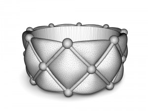 womans ring 3D 打印模型
