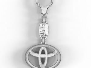toyota keychain 3Dモデル