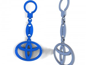 toyota keychain 3Dモデル