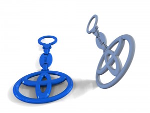 toyota keychain 3Dモデル