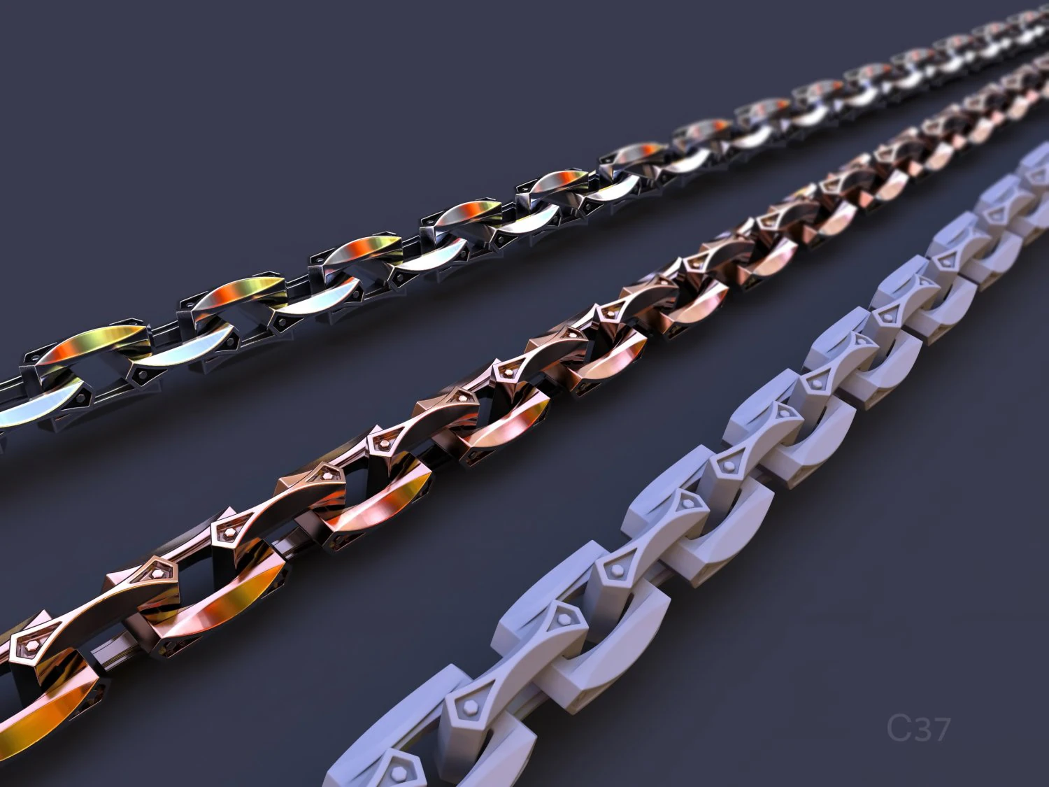 corrente Modelo de Impressão 3D .c4d .max .obj .3ds .fbx .stl .blend 