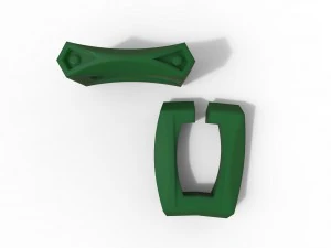 corrente Modelo de Impressão 3D