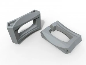 corrente Modelo de Impressão 3D