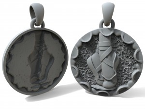 ballet pendant 3D Druckmodell
