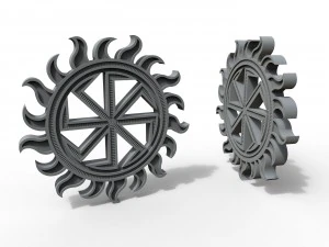 kolovrat pendant 3D Print Model