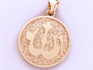 pendant muslim symbol 3D Print Model