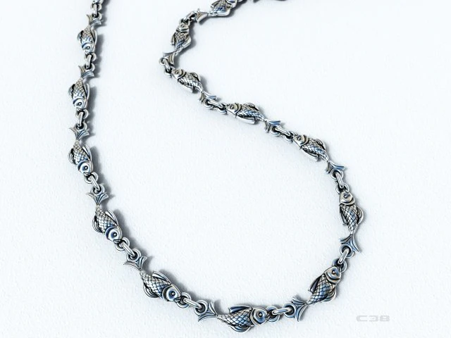 peixe de corrente Modelo de Impressão 3D .c4d .max .obj .3ds .fbx .stl .blend